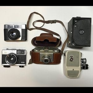 Lot of 5 Vintage Cameras